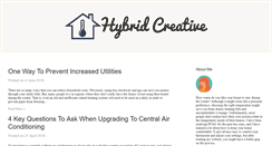Desktop Screenshot of hybrid-creative.com